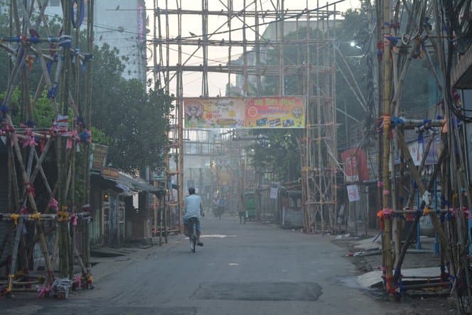 Goddess Jagadhatri Idol