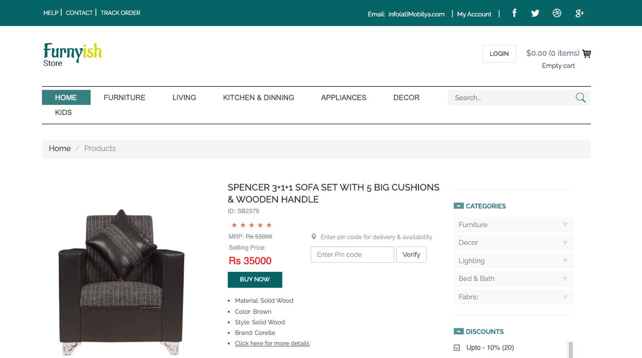 E-Commerce Platform project cover